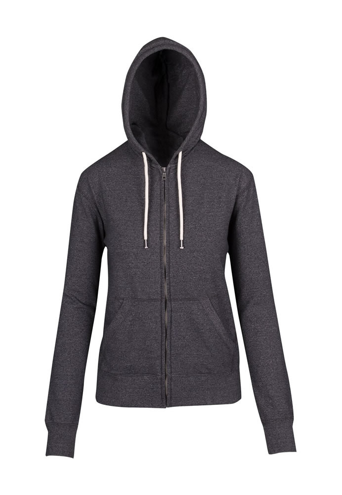 Ladies/Junior Greatness Heather Zip Hoodie
