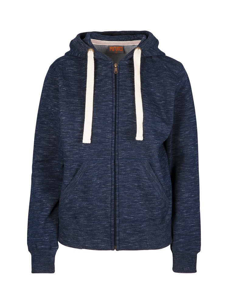 Ladies/Junior Heavy Zip Fleece Hoodie