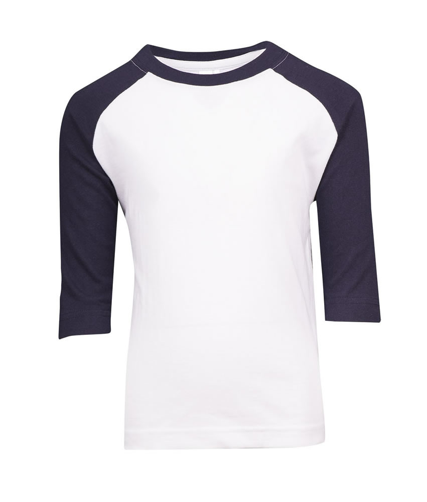 Kids 3/4 Raglan Sleeve T-Shirt