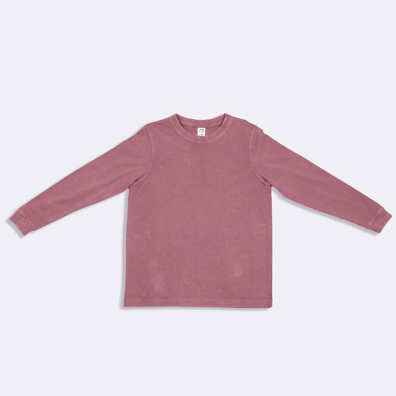 Kids Stone Wash Long Sleeve T-Shirt