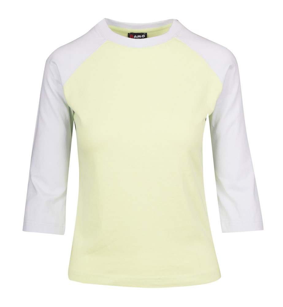 Women's 3/4 Sleeve Raglan T- Shirt
