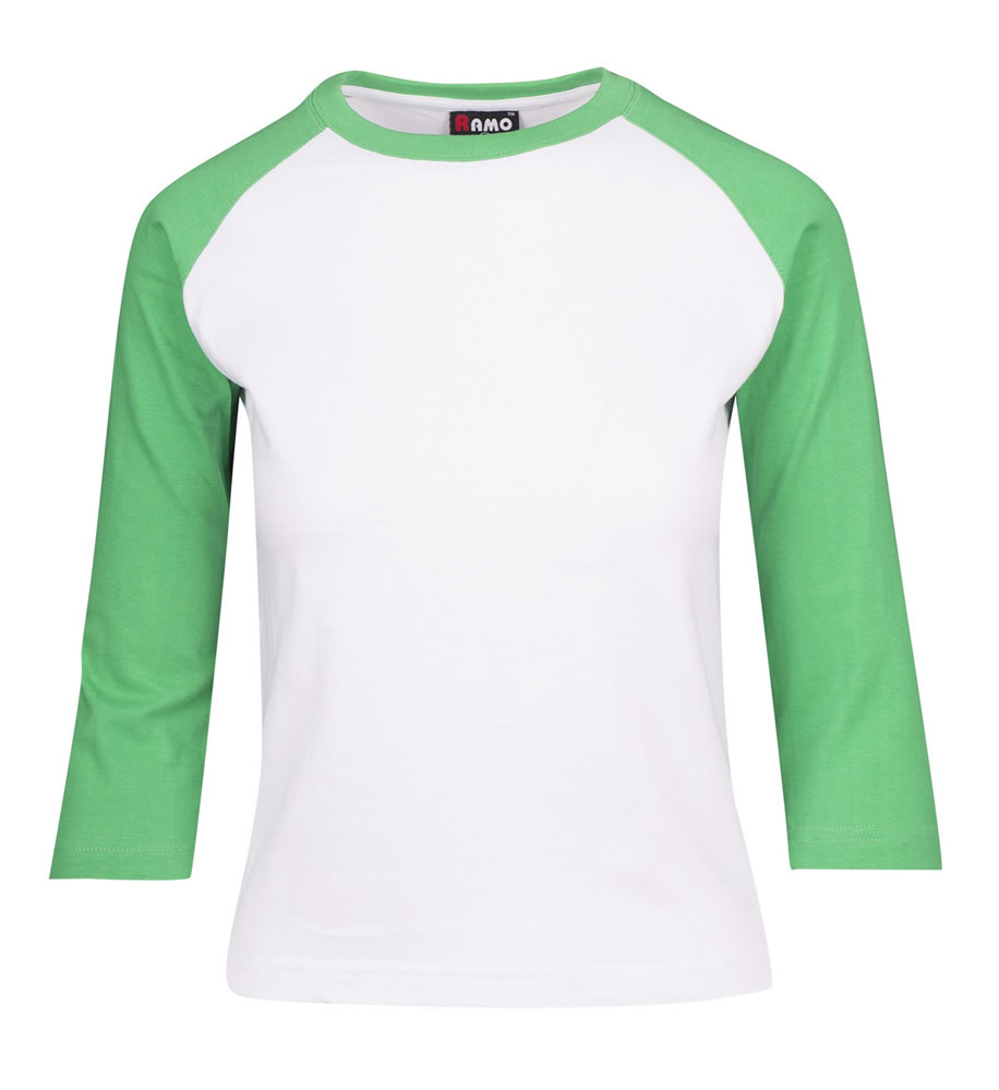 Women's 3/4 Sleeve Raglan T- Shirt