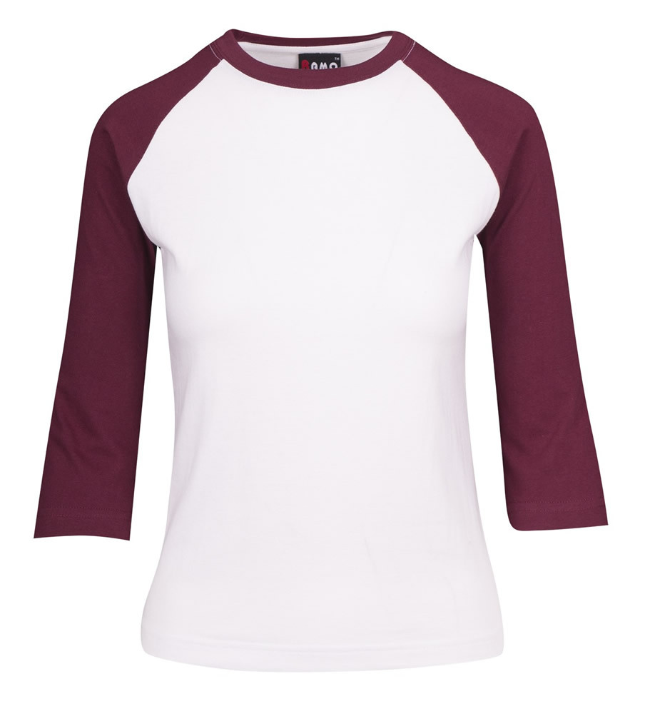 Women's 3/4 Sleeve Raglan T- Shirt