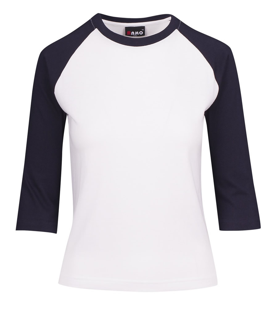 Women's 3/4 Sleeve Raglan T- Shirt