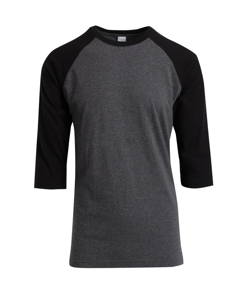 Mens 3/4 Sleeve Raglan Tees