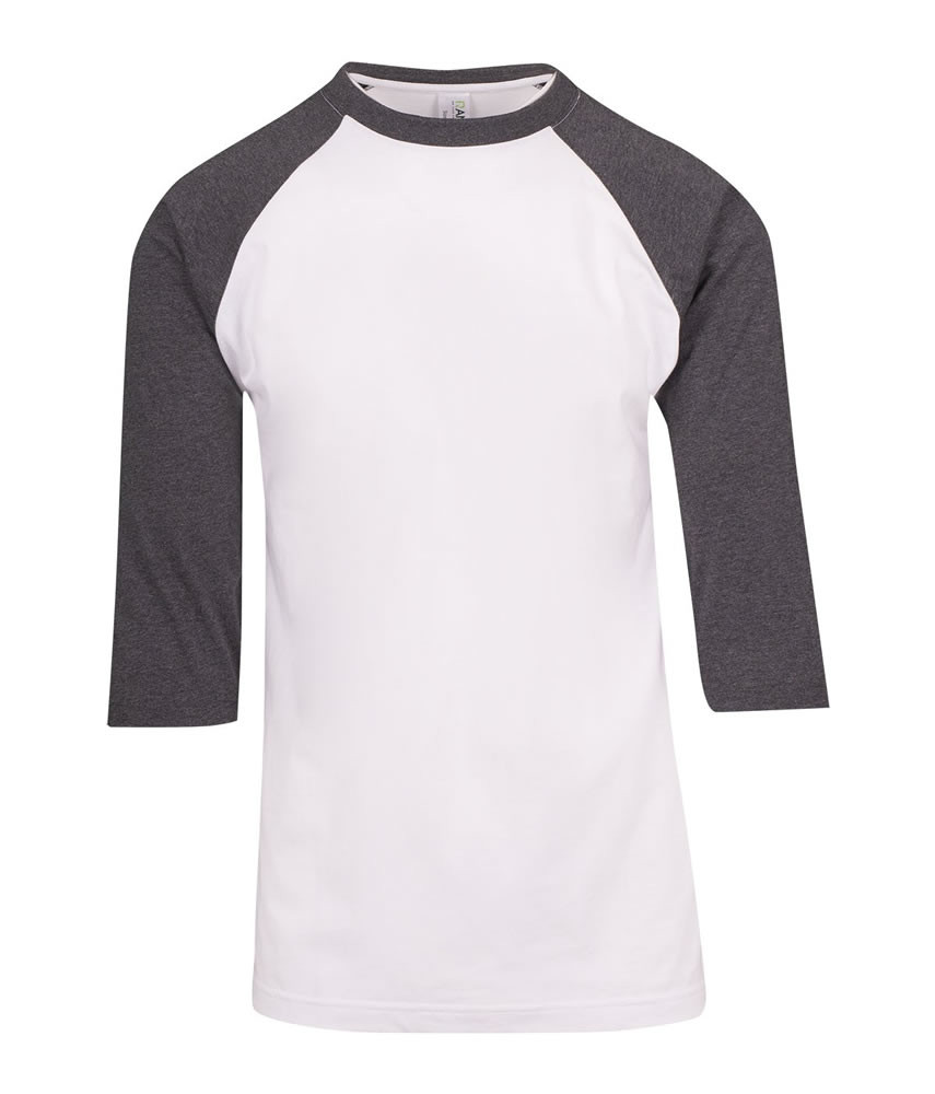 Mens 3/4 Sleeve Raglan Tees