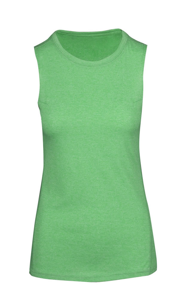 Ladies Heather Sleeveless Tee - Greatness Range