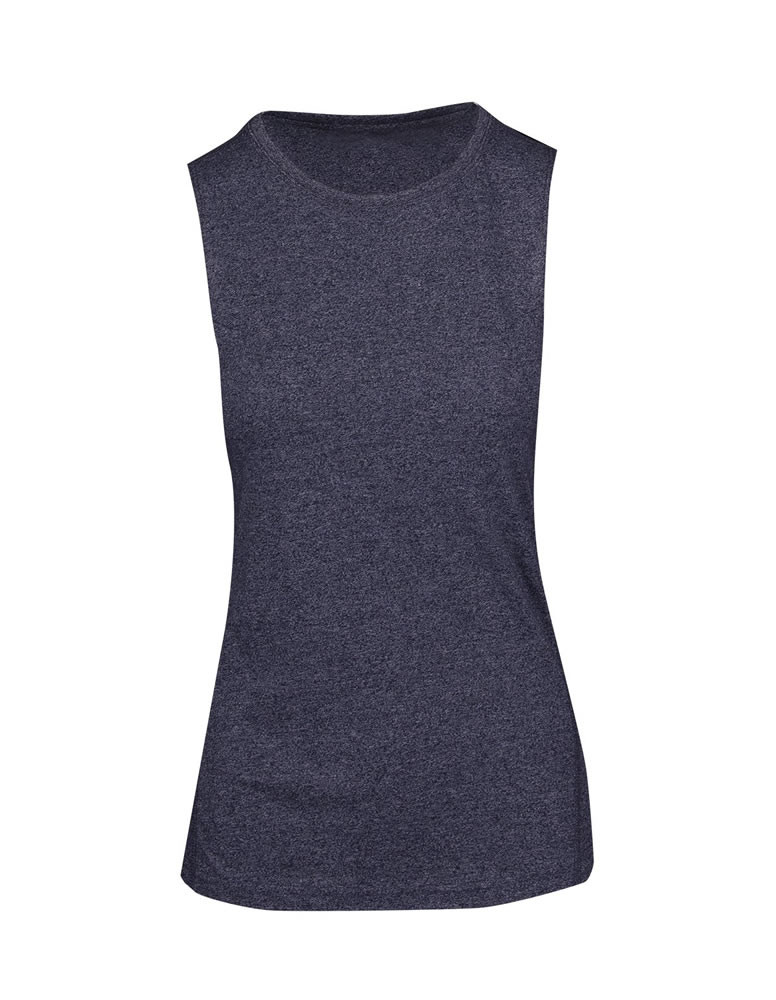 Ladies Heather Sleeveless Tee - Greatness Range