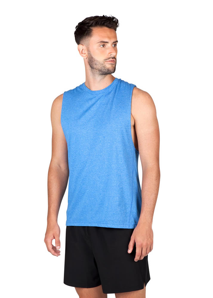 Men's Heather Sleeveless Tee - Greatness Range