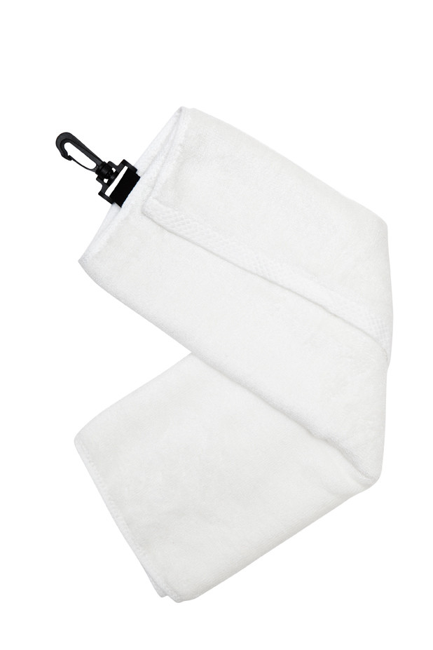 Bamboo Golf Towel with Plastic Hook
