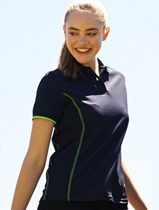 Stitch Feature Essentials - Women's Short Sleeve Polo