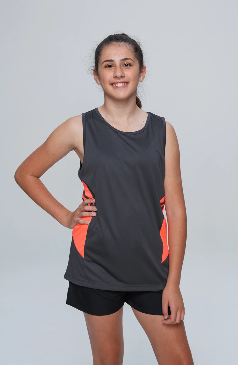 Tasman Kids Singlets