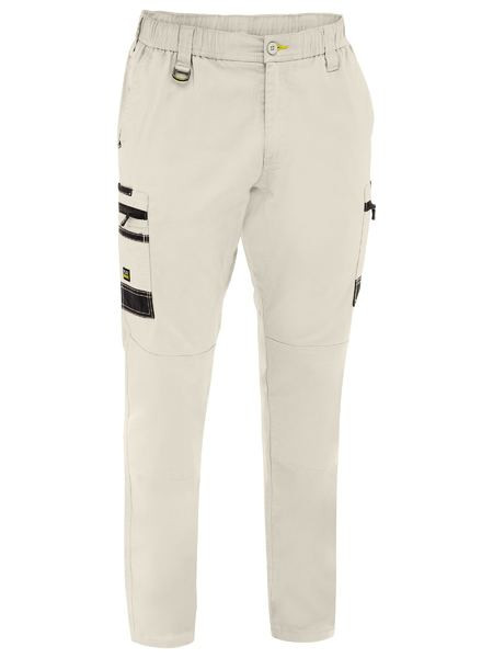Flx & Move™ Stretch Canvas Elastic Waist Cargo Pants