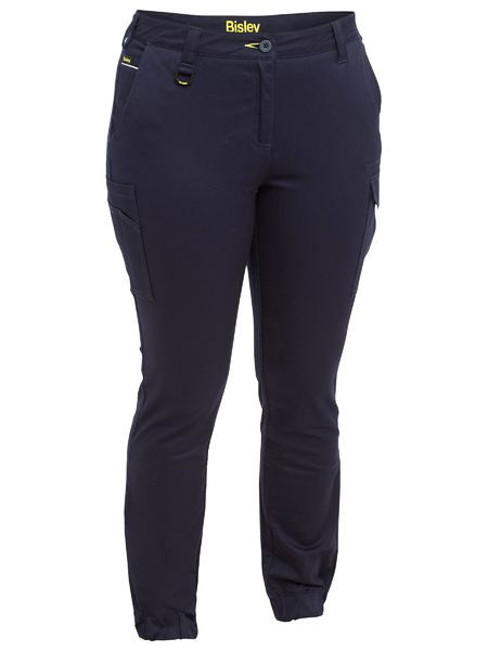 Women's Cotton Cargo Cuffed Pants