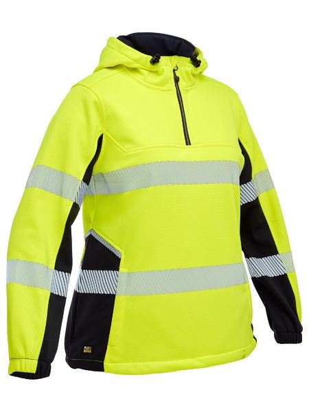 Women's Flx & Move™ Hi Vis Taped Liquid Repellent Fleece Hoodie