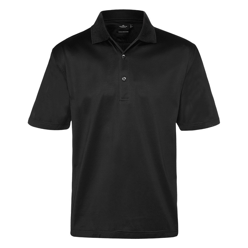 Men's Solid Mercerised Polo