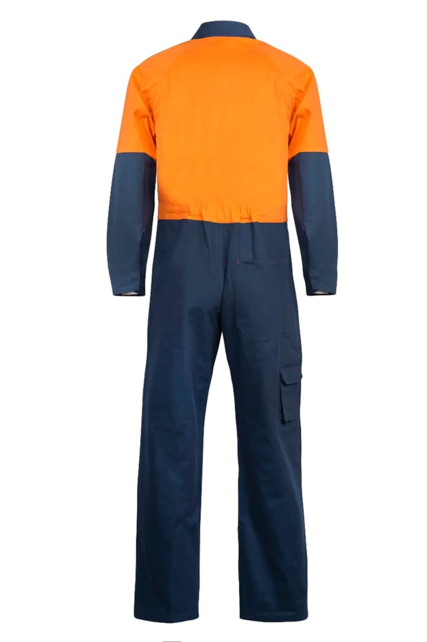 Hi Vis Two Tone Coveralls Long