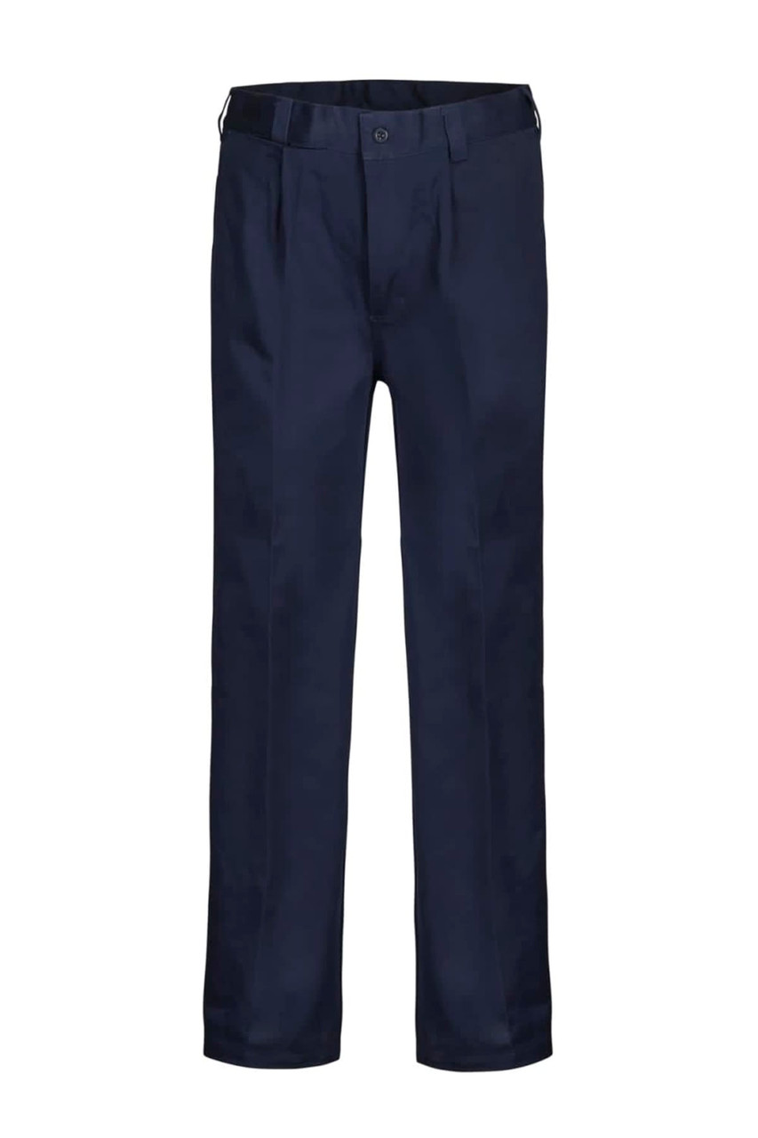 Single Pleat Cotton Pant