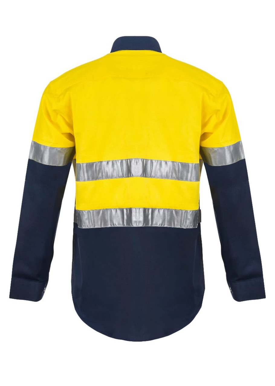 Hivis Industrial Tape Shirt-Ls