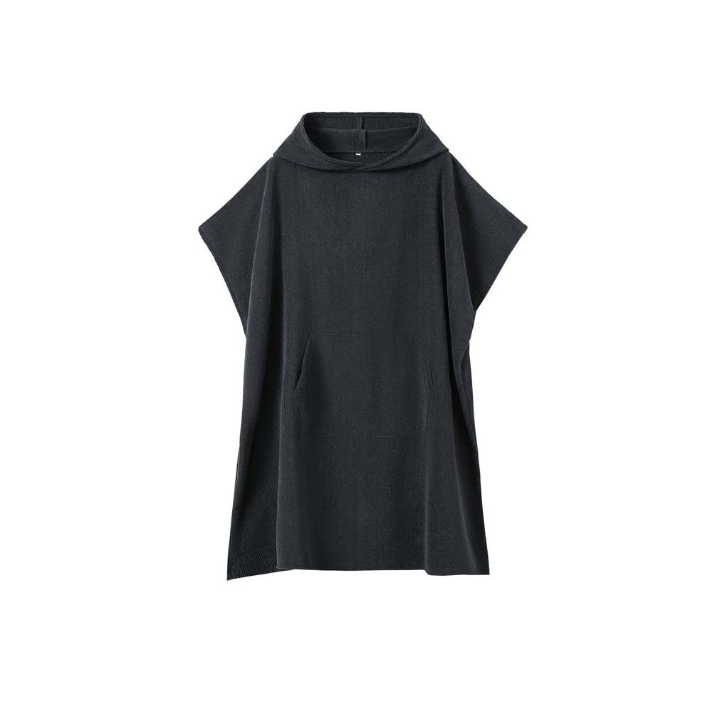 Kid's 380gsm poly/nylon hooded towel with kangaroo pocket