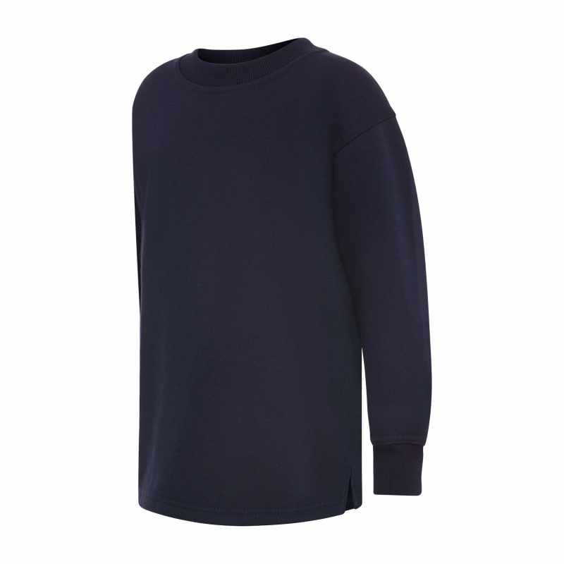 Bass Fleecy Loose Waist Sweat Shirt