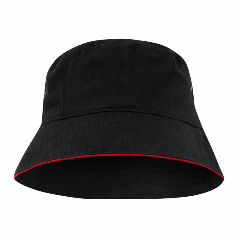 Sturt Cotton Bucket Hat with Trim