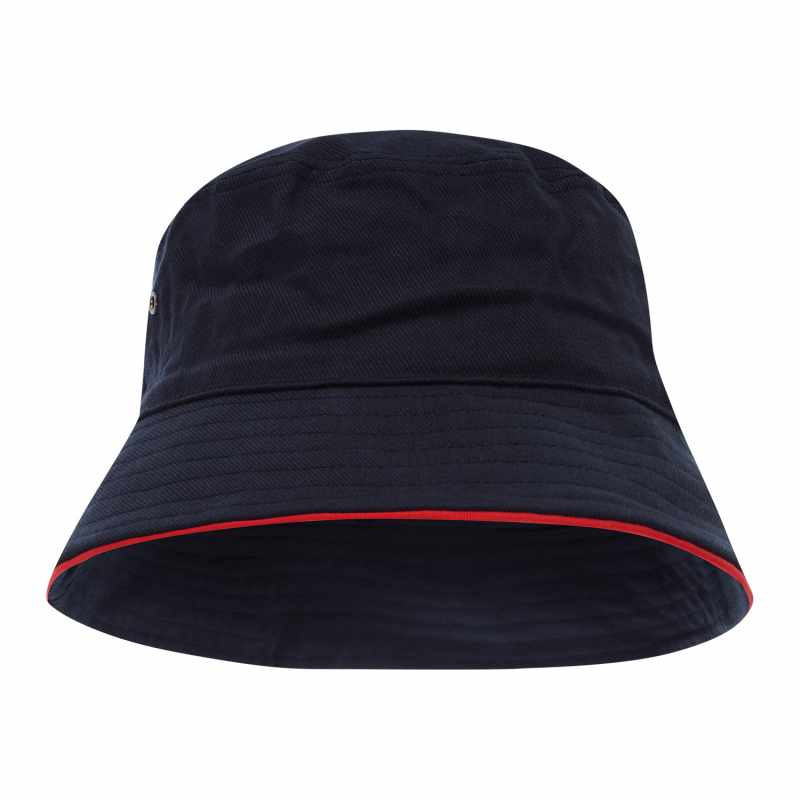 Sturt Cotton Bucket Hat with Trim