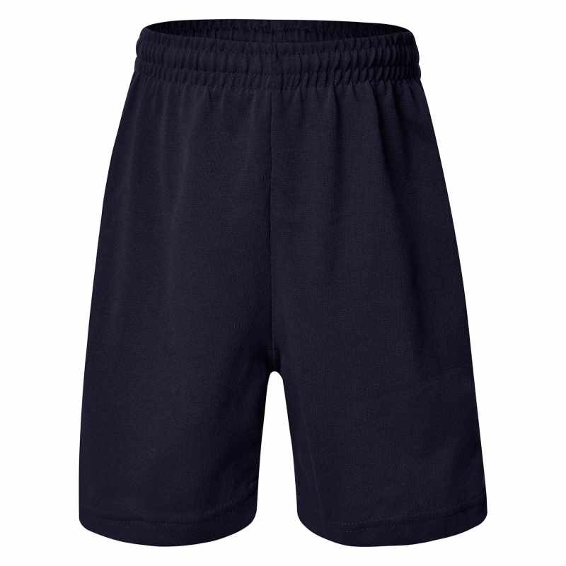 Richards Rugby Knit Shorts with Zip Pocket