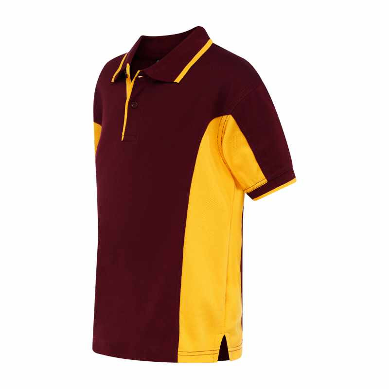 Wood Side Panel Sports Polo