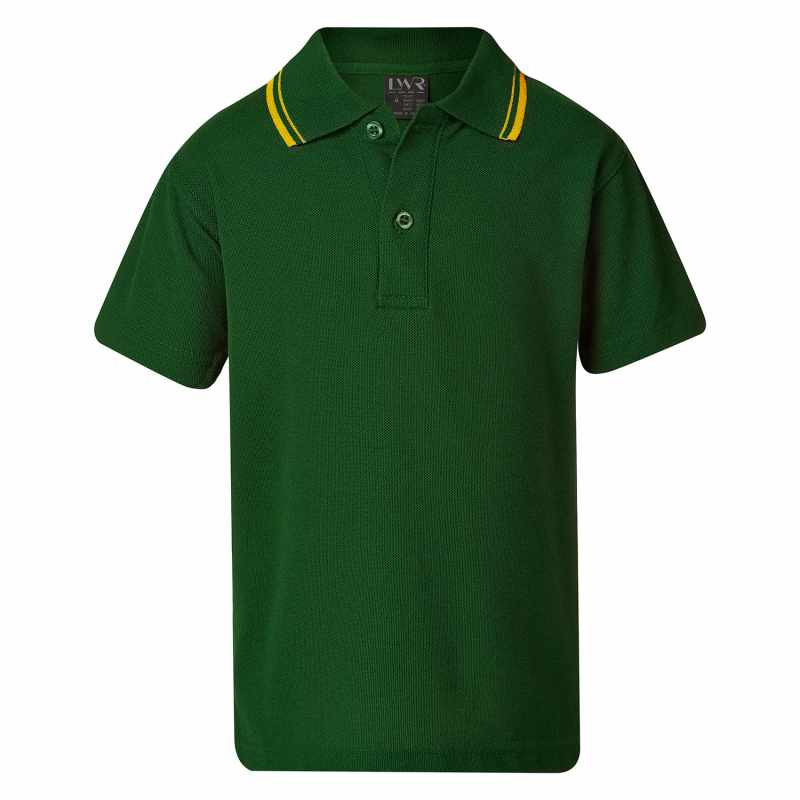 Johnston Classic Twin Stripe Polo - Short Sleeve