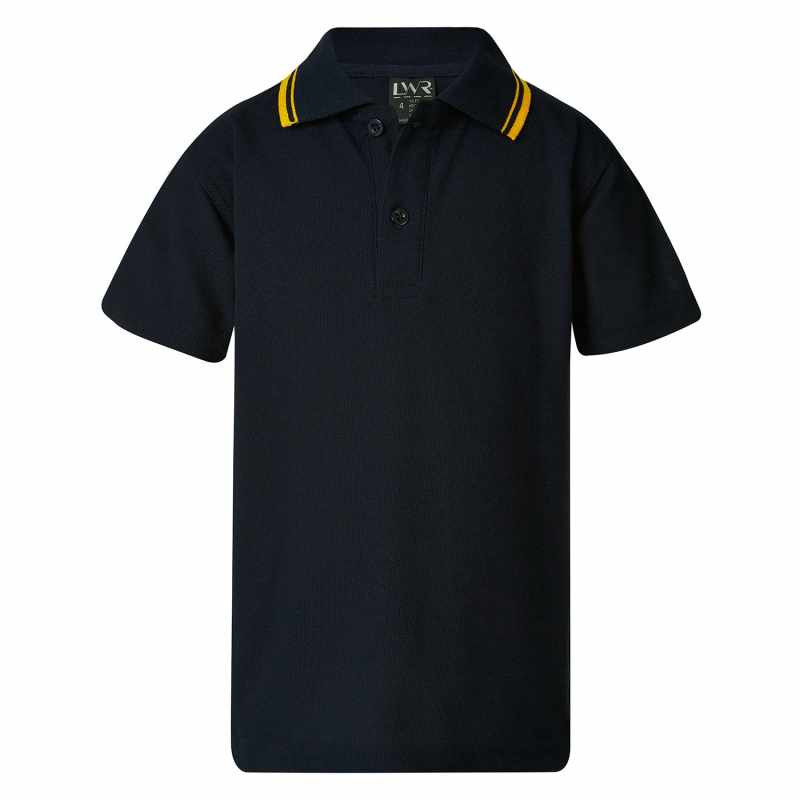 Johnston Classic Twin Stripe Polo - Short Sleeve