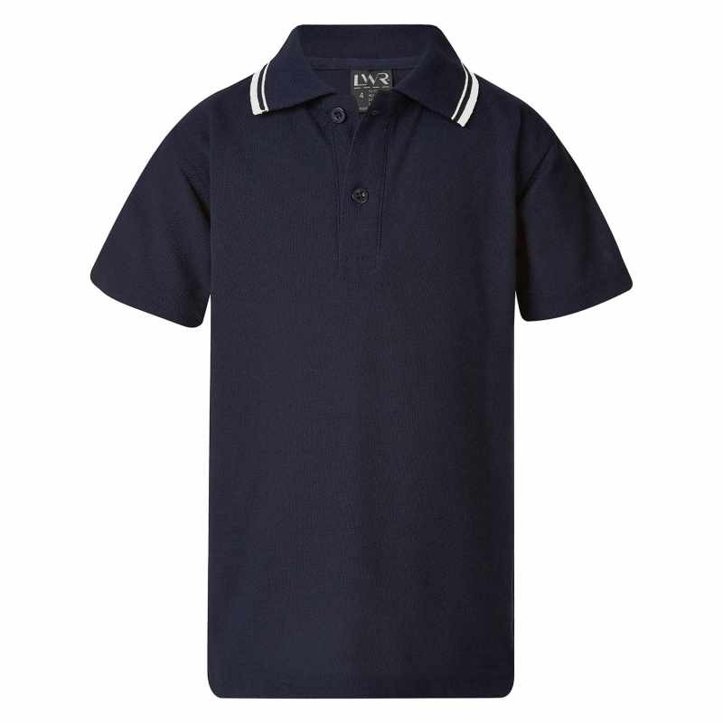 Johnston Classic Twin Stripe Polo - Short Sleeve