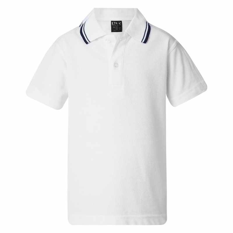 Johnston Classic Twin Stripe Polo - Short Sleeve