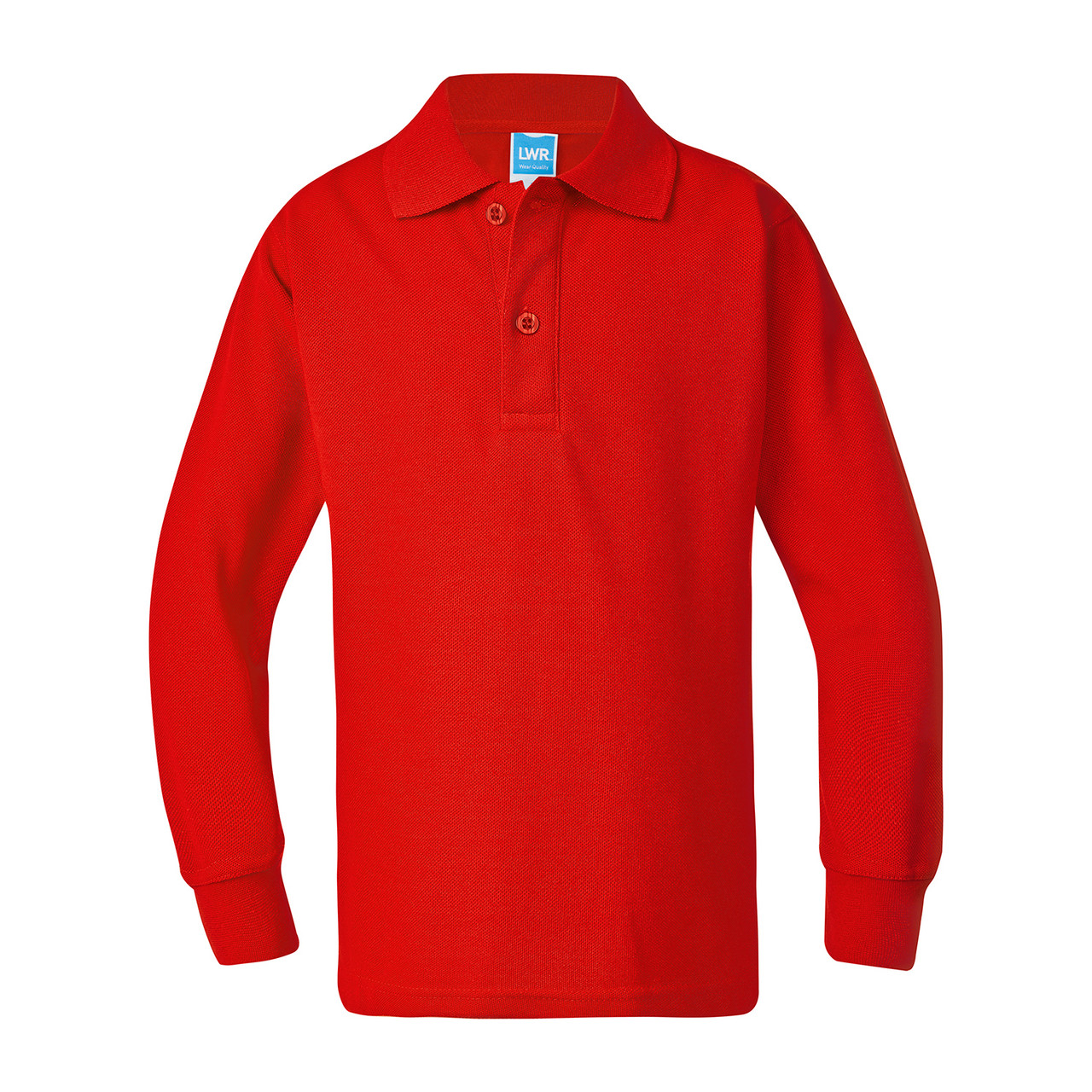 Armstrong Cotton Back Long Sleeve Polo