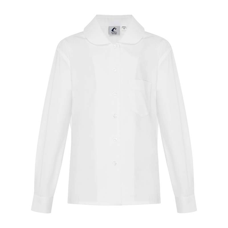 Long Sleeve Blouse with Peter Pan Collar