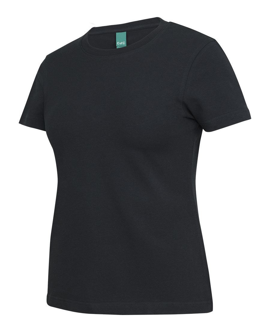 C of C Ladies Cotton S/S Stretch Tee