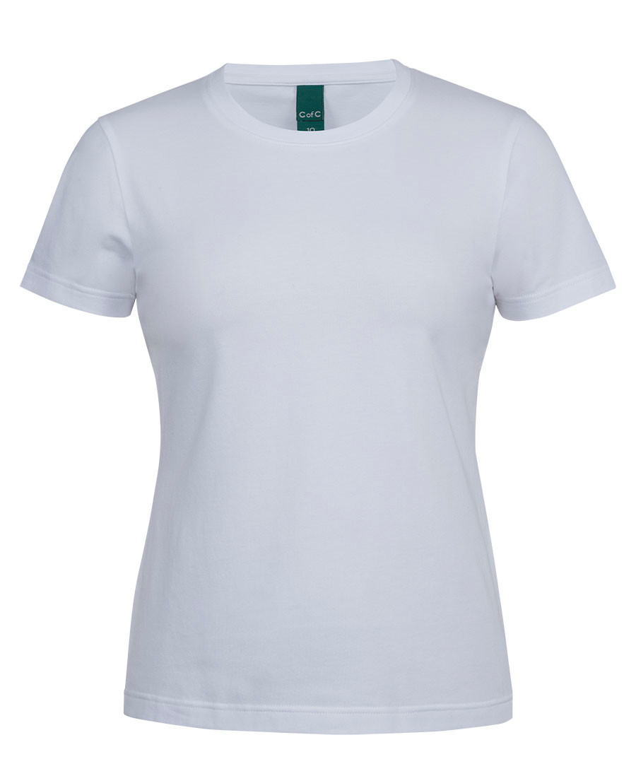 C of C Ladies Cotton S/S Stretch Tee