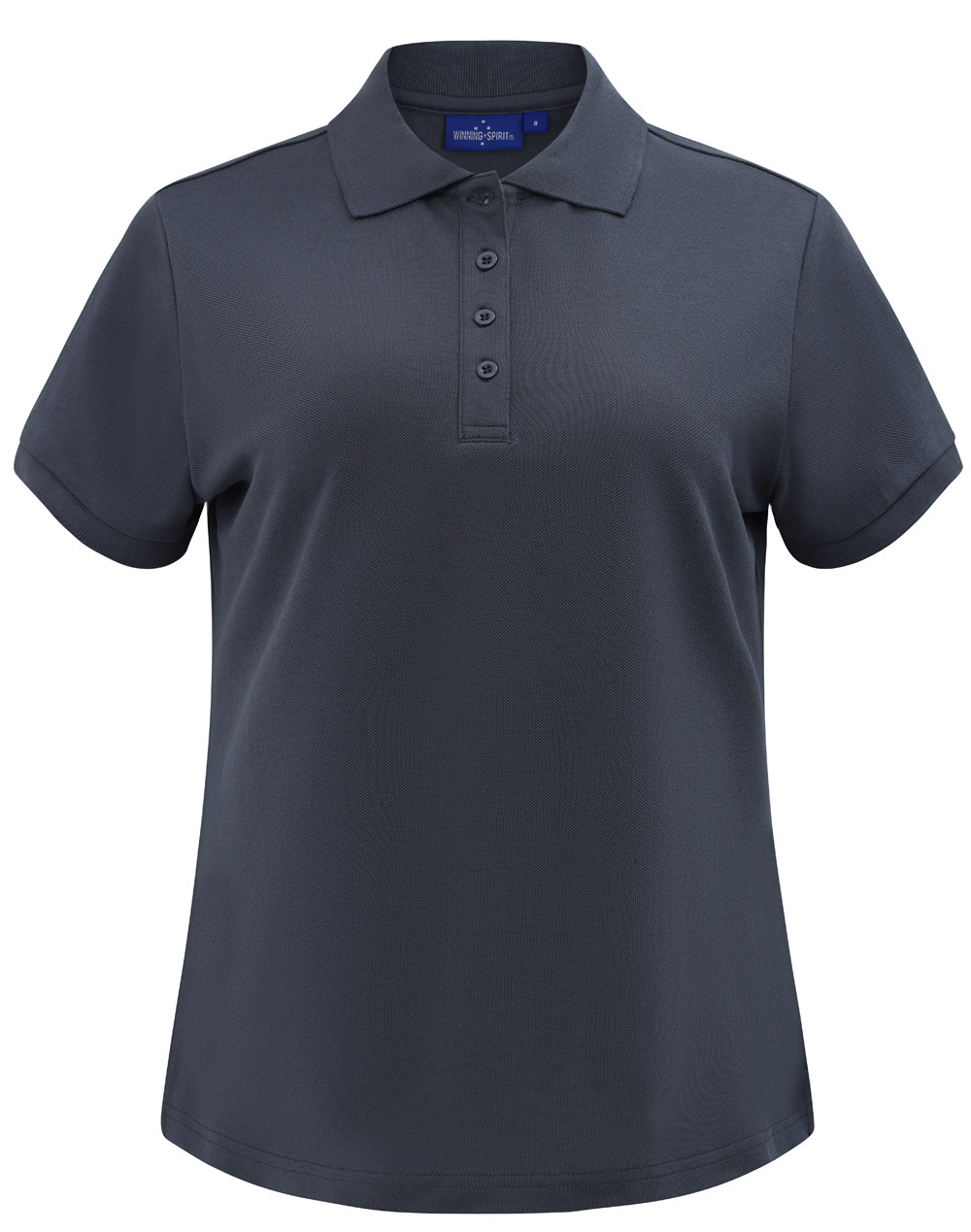 Womens Classic Cotton/Poly Pique Short Sleeve Polo