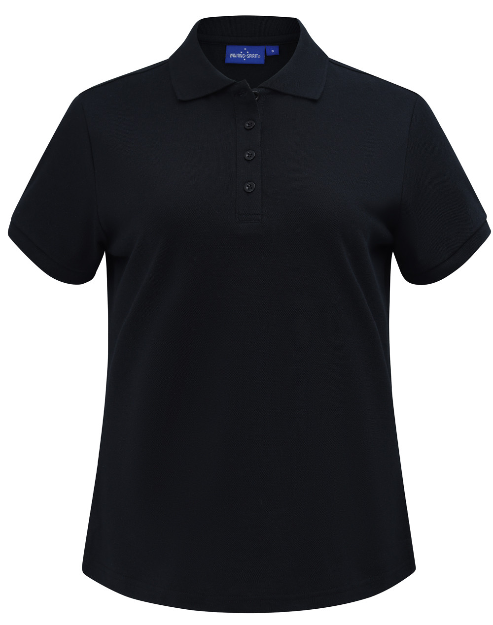 Womens Classic Cotton/Poly Pique Short Sleeve Polo