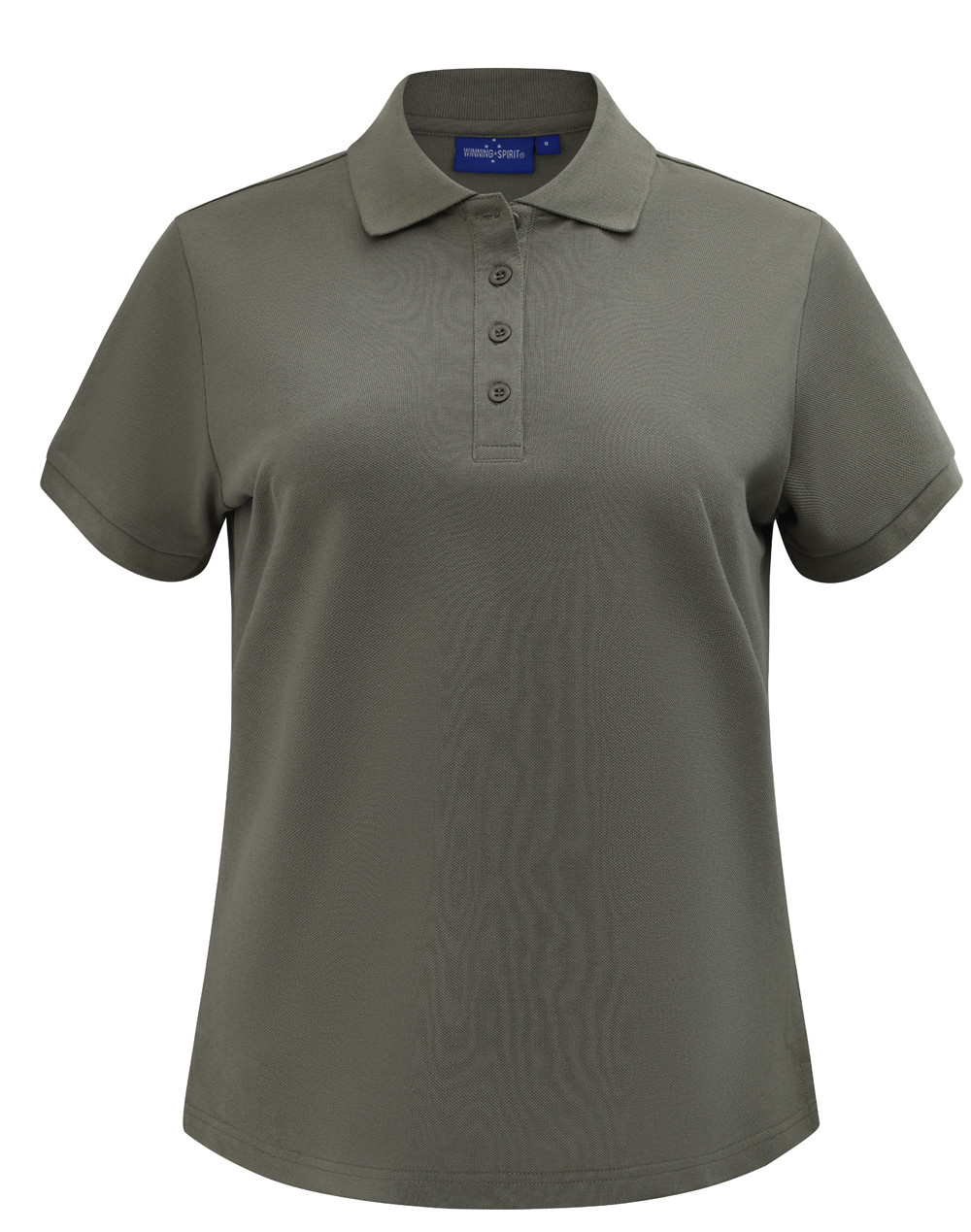 Womens Classic Cotton/Poly Pique Short Sleeve Polo