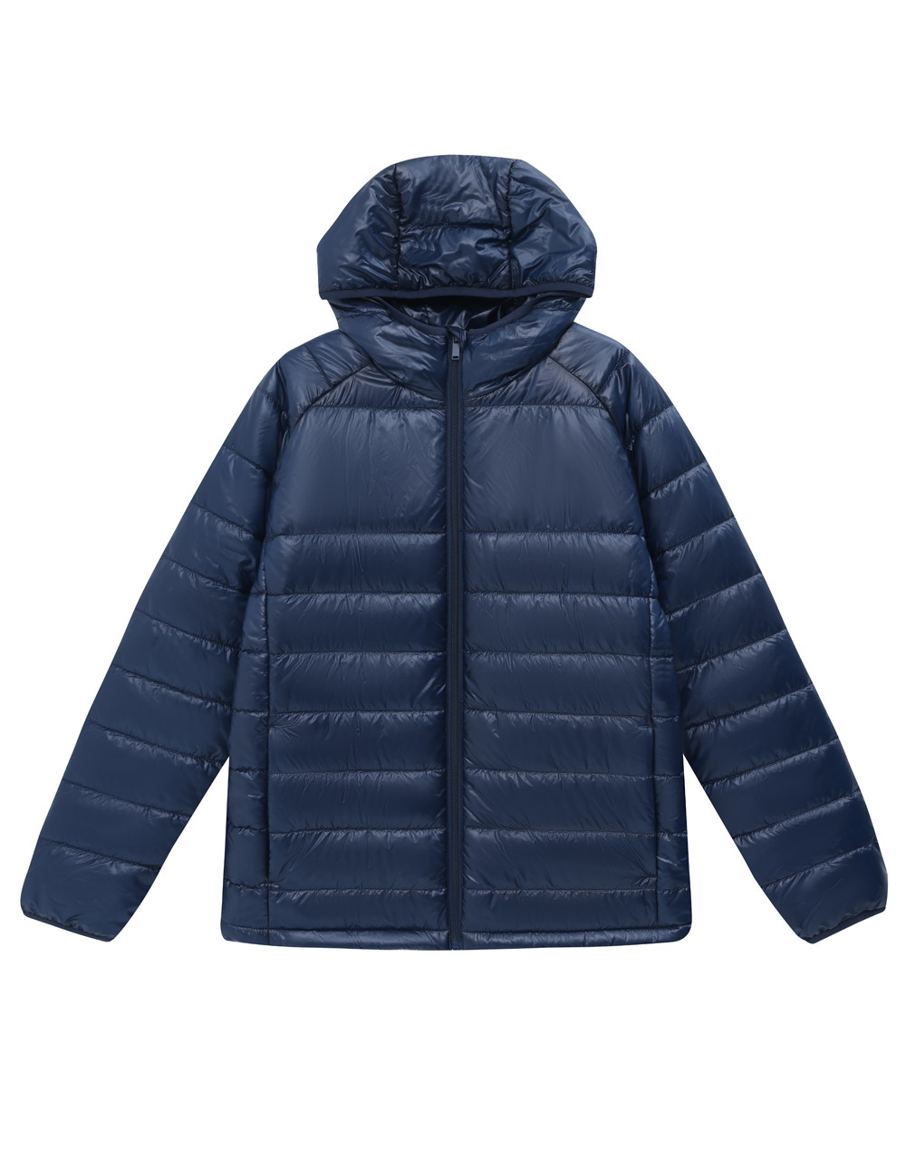 Adult's Sustainable Lightweight Hooded Puffer Jacket