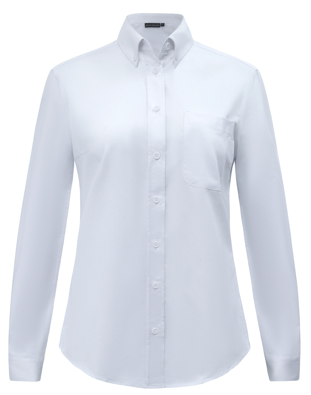 M8009L Womens Smart Casual Cotton Blend L/S Shirt