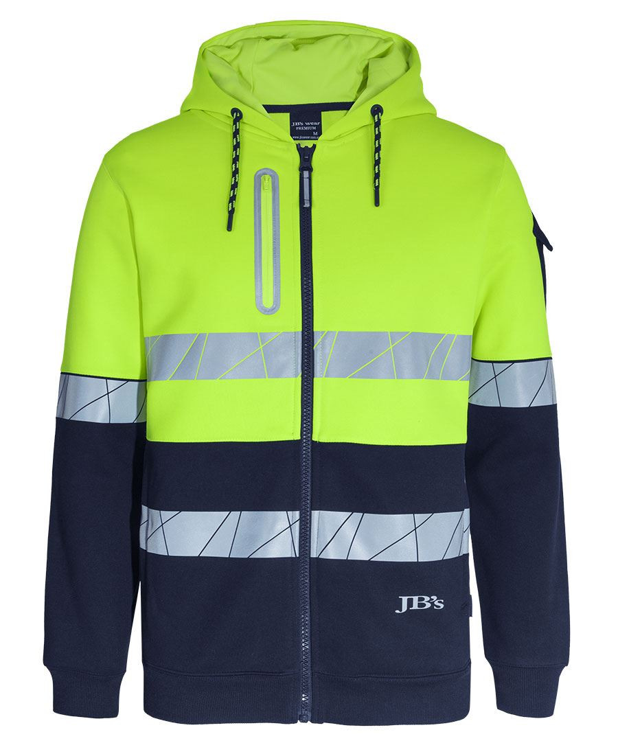 JB's 450 G Hv Full Zip Hoodie With Frag Tape