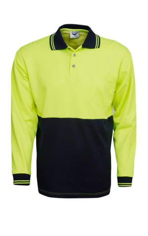 Cotton Back True Dry Hi Vis Polo