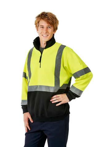 Hi Vis D/N Fleecy Jumper || 72-F95