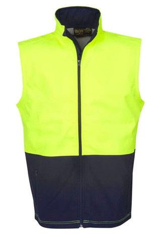 Hi Vis Soft Shell Vest Day Use