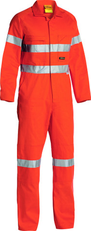 Taped Hi Vis Drill Coverall