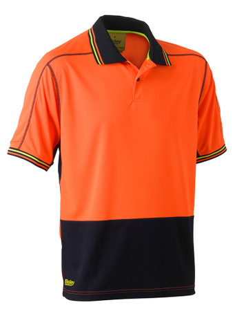 Hi Vis Polyester Mesh Polo