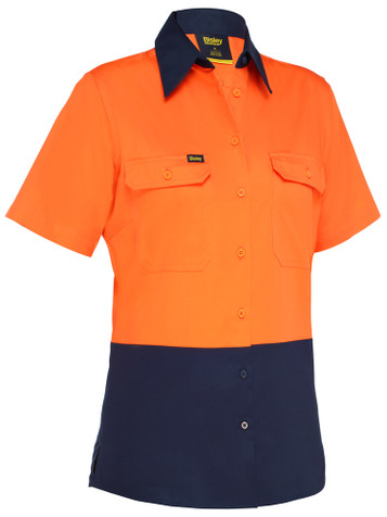 Women's Cool Lightweight Hi Vis Drill Shirt