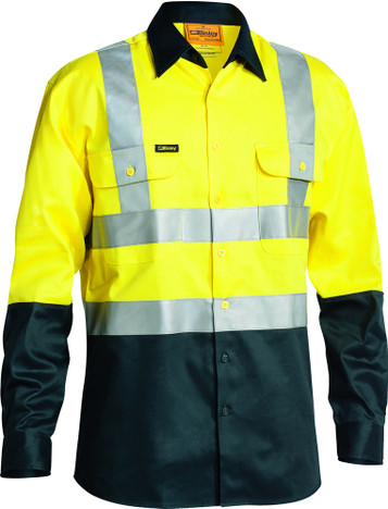Taped Hi Vis Drill Shirt